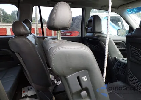 2005 Honda Pilot Ex-L из США, поврежденный, VIN 5FNYF18535B030867